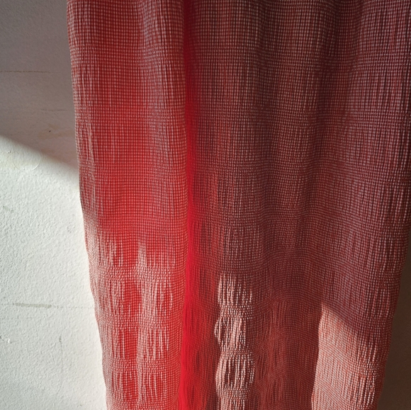 Iris & Ivy | Vintage Red Gingham Print  Dress Size Small - Picture 5 of 6